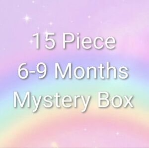 6-9 Months Baby Girl 15 Piece Clothing Bundle Mystery Box